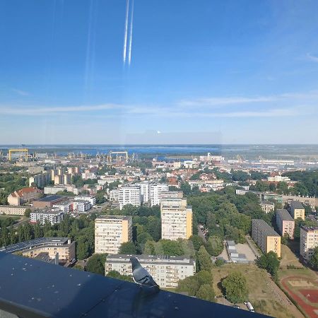 Hanza Tower Ajp Lux Apartment Szczecin Exterior foto