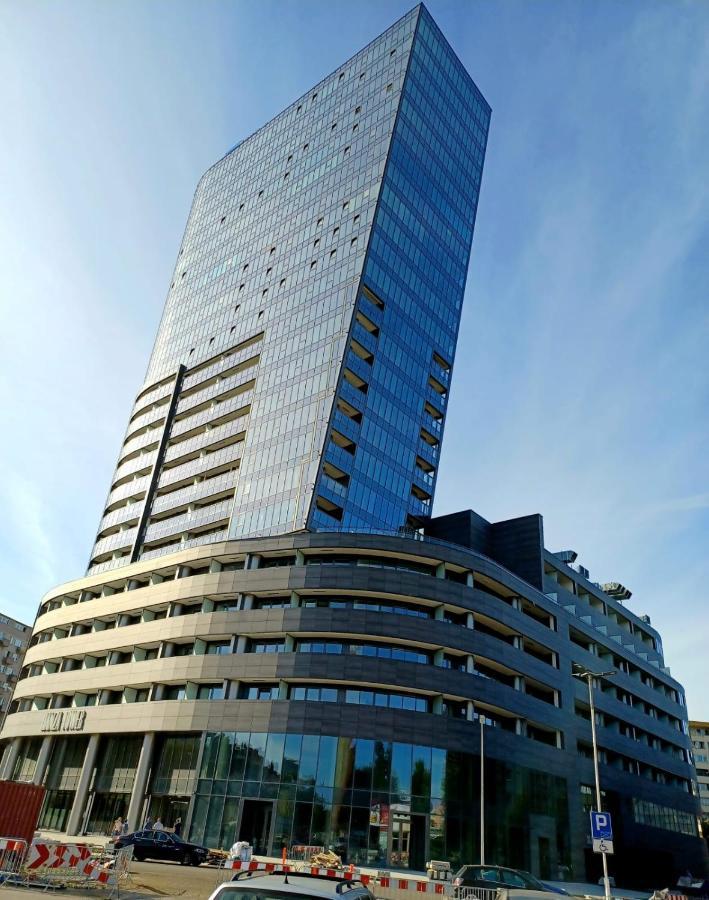 Hanza Tower Ajp Lux Apartment Szczecin Exterior foto